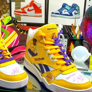 Custom signed STANLEY JOHNSON #14